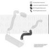 LANDROVER PNH500223 Charger Intake Hose